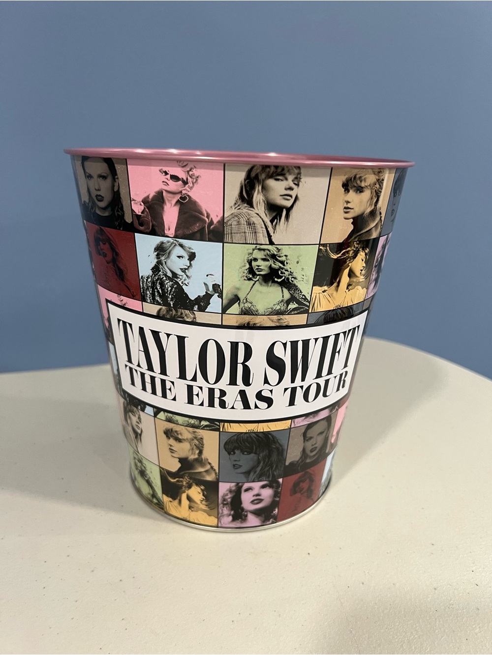 New Taylor Swift - The Eras Tour Pink Popcorn Tin + Cup (AMC Exclusive)